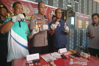Polisi tangkap dua pengedar sabu-sabu diduga jaringan Lapas