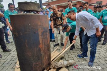 PTPN V dorong optimalisasi limbah sawit jadi arang briket sumber energi