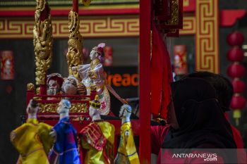 Pementasan wayang Potehi
