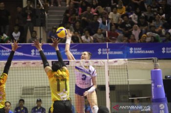 Tim voli putri Jakarta PGN Popsivo kalahkan BJB Tandamata 3-1