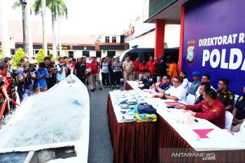 Polda Riau gagalkan penyelundupan 35 kilogram sabu-sabu asal Malaysia