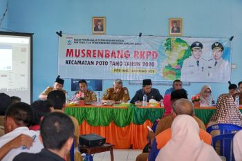 Kecamatan Poto Tano usulkan anggaran Rp53,6 miliar pembangunan 2021