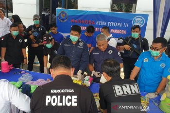 Polda Sumsel amankan sabu jenis baru dari Timur Tengah