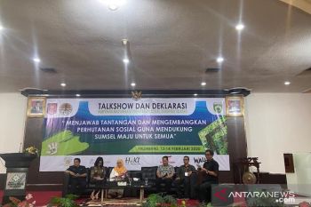 Perhutanan sosial di Sumatera Selatan  dimanfaatkan 15.834 KK