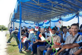 Masyarakat Natuna antusias lepas  WNI observasi