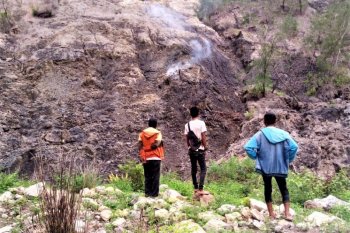 Gunung berapi baru, muncul di Kabupaten Timor Tengah Selatan