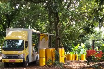 BATAN pindahkan drum berisi tanah ke penyimpanan limbah radioaktif