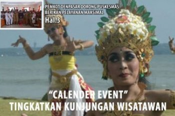 Calender Event Tingkatkan Kunjungan Wisatawan