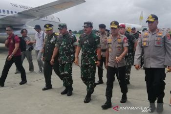 Panglima TNI dan Kapolri hadiri pelepasan jenazah korban helikopter Mi-17