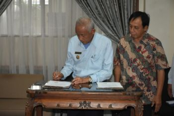Pemkab Sleman dan Forpi tandatangani pakta integritas