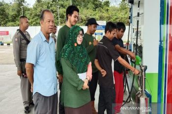 SPBU Perusda ditera ulang