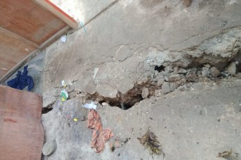 Longsor Majatengah akibatkan dua rumah rusak