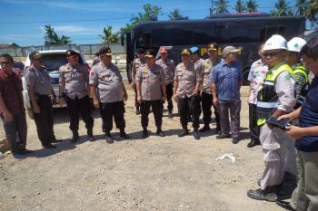 Kapolda Sumbar tinjau pengerjaan Tol Padang Pariaman- Pekanbaru
