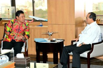Edy Pratowo temui Menteri Perhubungan RI terkait usulan pengerukan muara DAS Kahayan