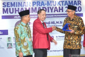 Seminar pra muktamar membahas jalan baru Gerakan Kemanusiaan Muhammadiyah