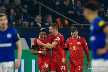 Leipzig pesta gol tanpa balas ke gawang Schalke