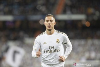 Cedera, Hazard absen bela Madrid lawan City