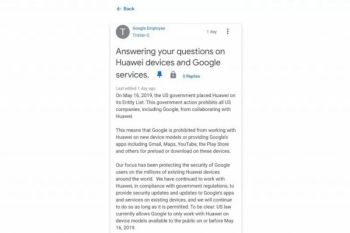 Mengapa Google tak bisa dipakai di ponsel Huawei?