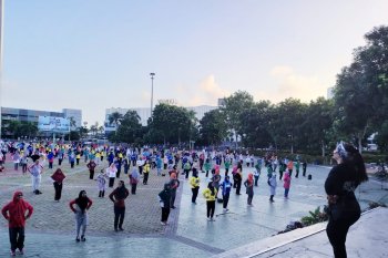 Pemkot Batam agendakan senam rutin tangkal virus corona