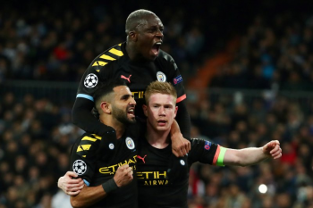 City catat kemenangan penting 2-1 di kandang Real Madrid