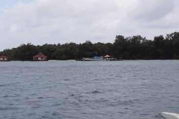 Panglima TNI Marsekal Hadi Tjahjanto tiba di Pulau Sebaru