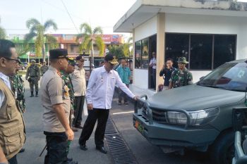 Pemkot Pariaman bersama TNI-Polri gelar apel siaga bencana