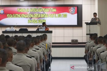 Kapolda Sulteng bekali ratusan calon anggota Polri