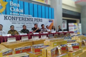 Bea Cukai  Selamatkan Potensi Kerugian Negara Rp1,61 M