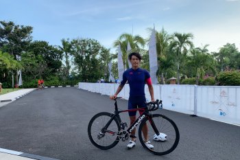 Triatlet Andy Wibowo ditunjuk sebagai duta Ironman 70.3 Lombok 2020