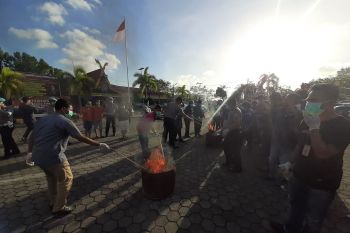 Polres Tanjungpinang musnahkan 8,5 kg sabu