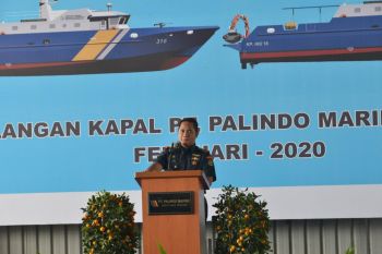 Kapal pengawas baru KKP sedang dibangun di Batam
