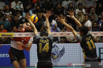 Proliga 2020 - Pertamina Energi menang atas Garuda 3-2