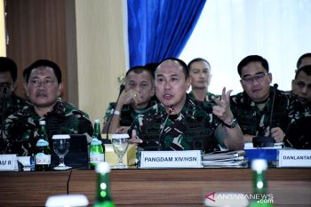 Pangdam jelaskan potensi konflik pilkada pada Komisi I DPR