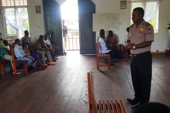 Polisi Mimika ajak warga gereja menjaga kamtibmas