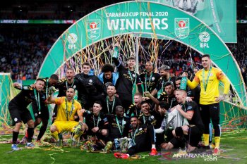 Manchester City pertahankan gelar juara Piala Liga Inggris
