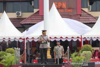 Kapolda Sulteng tekankan pengabdian kepada 185 Bintara Polri yang dilantik