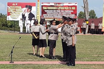 165 bintara remaja Kepri berhak menyandang pangkat Bripda