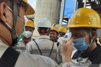 Ribuan karyawan PT.IMIP Morowali wajib thermal scanner tiap hari
