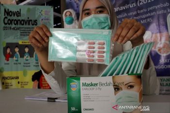 Penjualan masker di Makassar terbatas