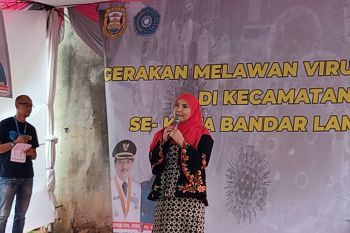 TP PKK Bandarlampung sosialisasikan gerakan lawan COVID-19