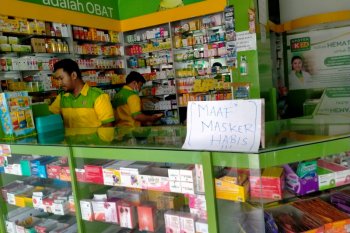 Stok masker di Kota Jayapura Papua habis