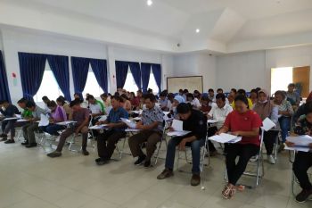 KPU Poso umumkan hasil tes tertulis calon PPS