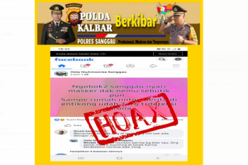 Siber Bareskrim tindak kasus penyebaran info hoaks corona