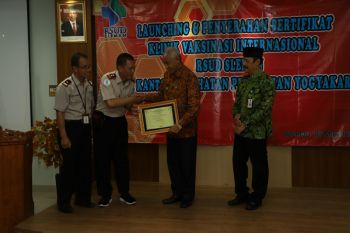 RSUD Sleman meluncurkan klinik vaksinasi internasional