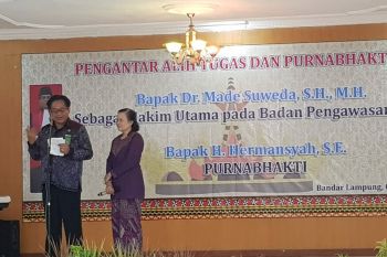 PT Tanjungkarang gelar kegiatan pelepasan alih tugas dan Darmabhakti