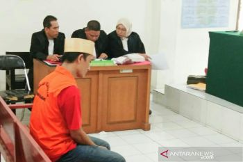 Kurir delapan kilogram sabu di Sumsel  dituntut 20 tahun penjara
