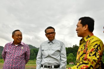 Gubernur Sulsel tinjau pembangunan jalan menuju objek wisata Kete Kesu
