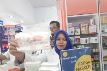 Kimia Farma Sumbar bantah jual masker dengan harga tinggi di sejumlah apoteknya