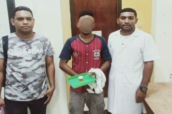 Warga Padang Bulan Jayapura ditangkap saat sedang isap sabu