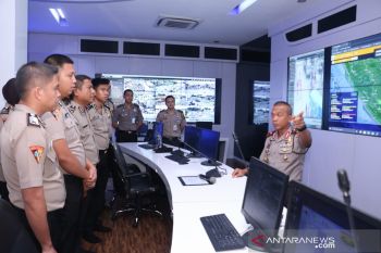Polda Sumsel mulai monitoring penanganan  kebakaran hutan